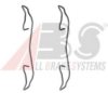 FORD 6531187 Accessory Kit, disc brake pads